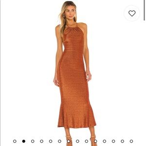 MISHA Greta Dress in Copper
